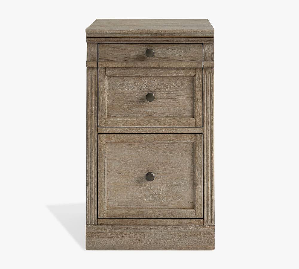 Gray Wash 2-Drawer Lateral File Cabinet T954311