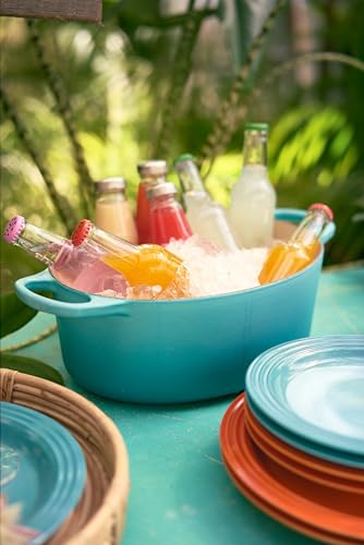 Enameled Cast Iron Oval Dutch Oven, 9.5 qt. H640