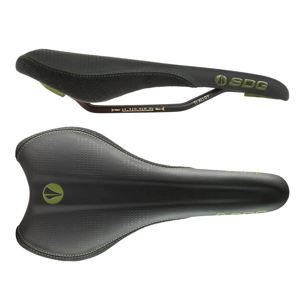 Olive Green Cro-Mo Saddle S6086