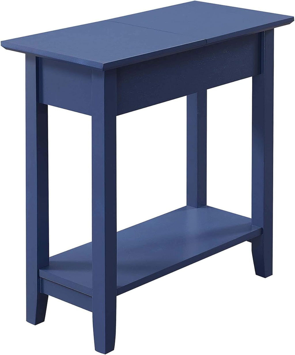 Black Flip Top End Table P5479