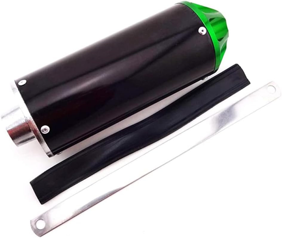Green Exhaust Muffler Silencer Pipe Assembly Kit Pack of 2 E55194