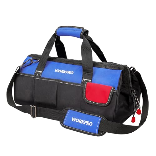 18-inch Wide Mouth Storage Tool Bag with Shoulder Strap R872640