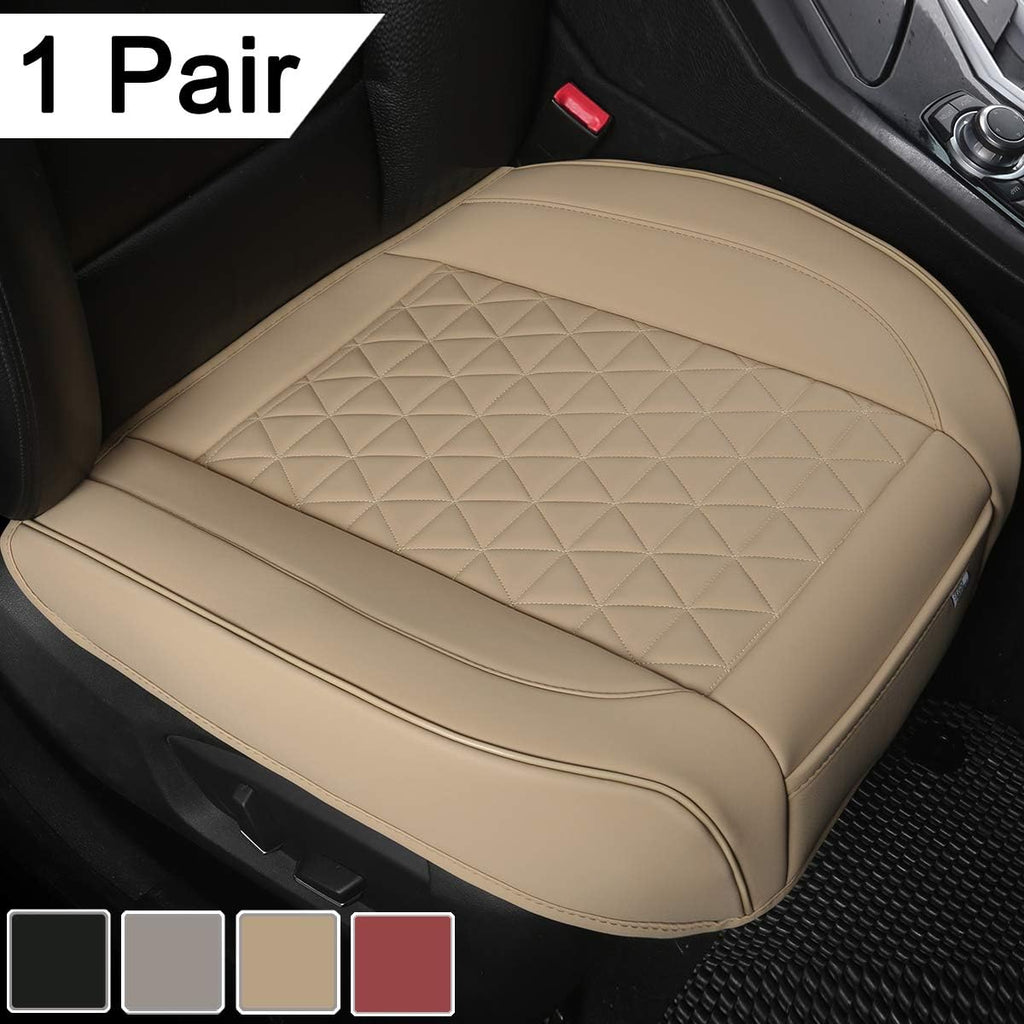 PU Car Seat Covers, Front Seat Protectors, Diamond Pattern Embroidery O910