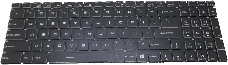 Laptop Keyboard Backlit Crystal Keycap Without Frame Z839