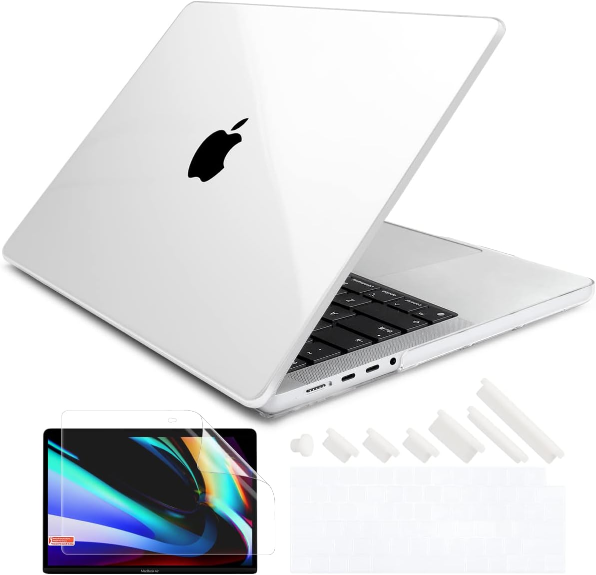 Compatible with MacBook Pro 16 inch Case Matte Black J22529