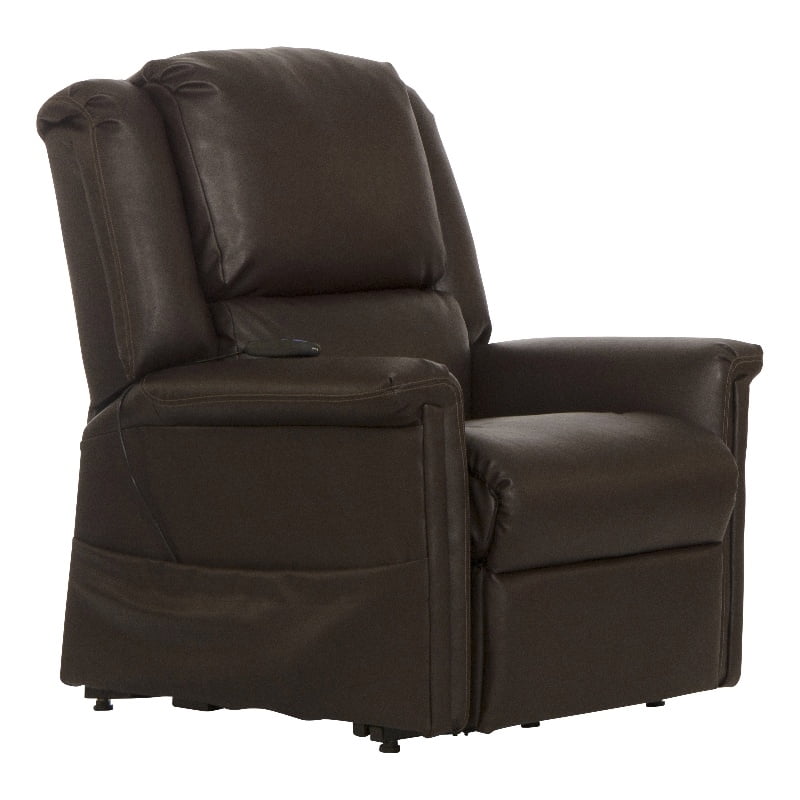 Brown PU Power Lift Recliner S8338