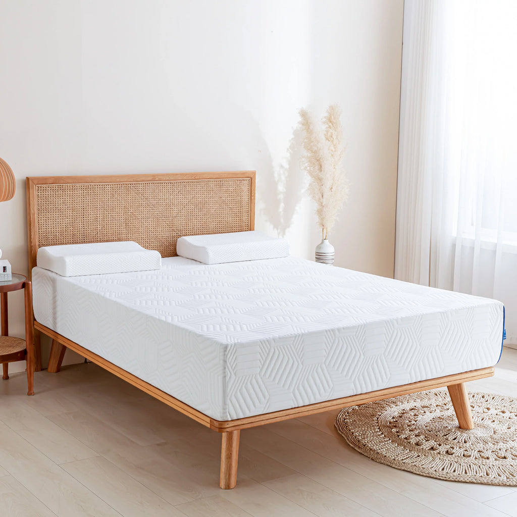 8 inch Green Tea Gel Infused Memory Foam Mattress, Twin M658