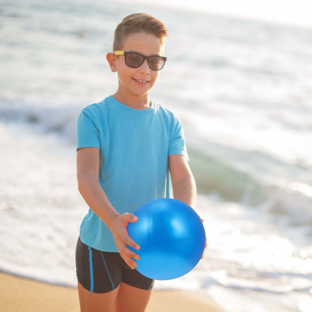 Inflatable Pool Ball Toy with Water Injector N697308