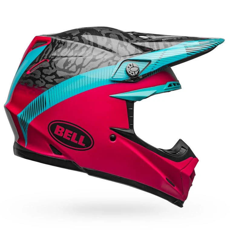 Moto 9 MIPS Helmet Black/Pink/Blue 2XL V379