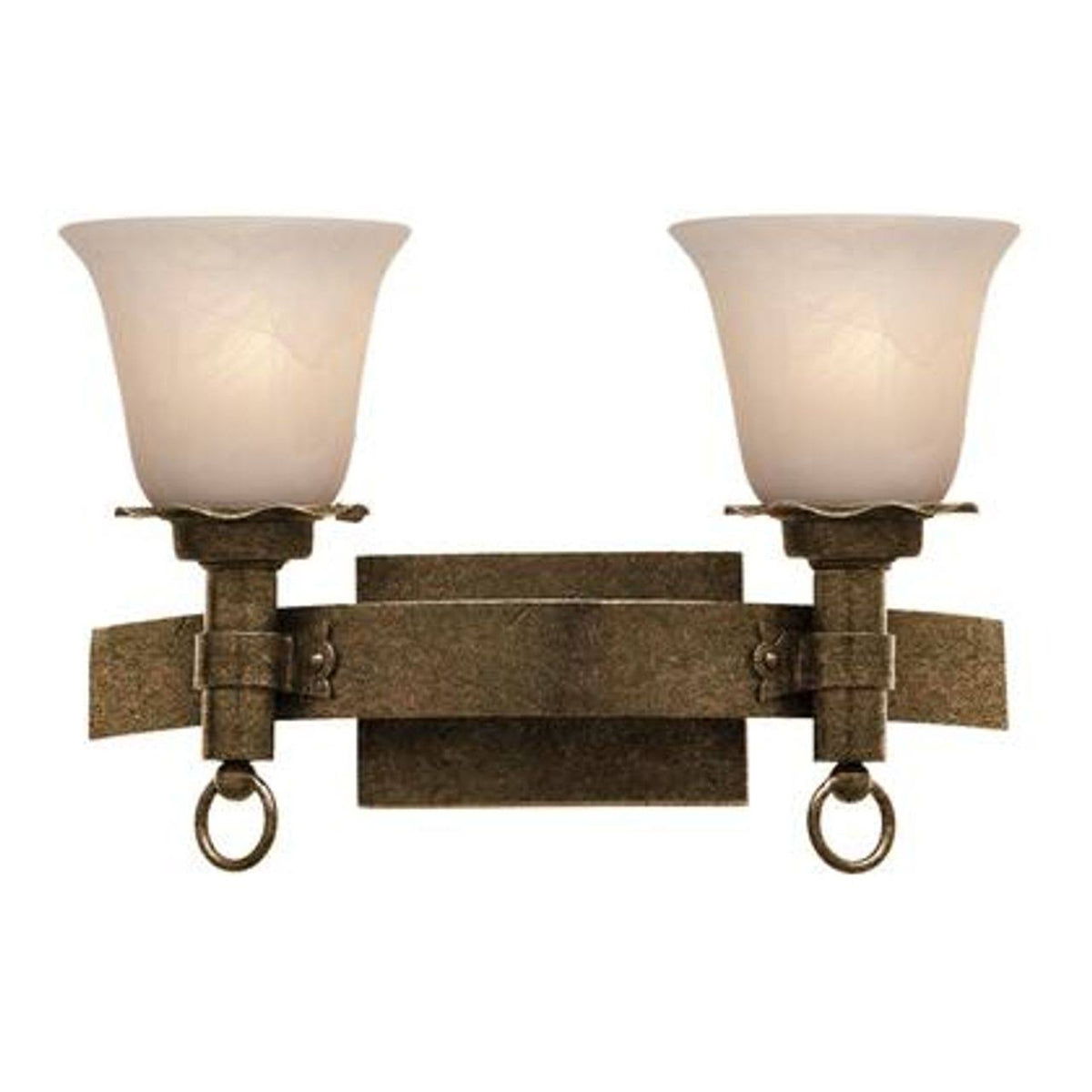 Antique Copper 2 Light Bath I66187