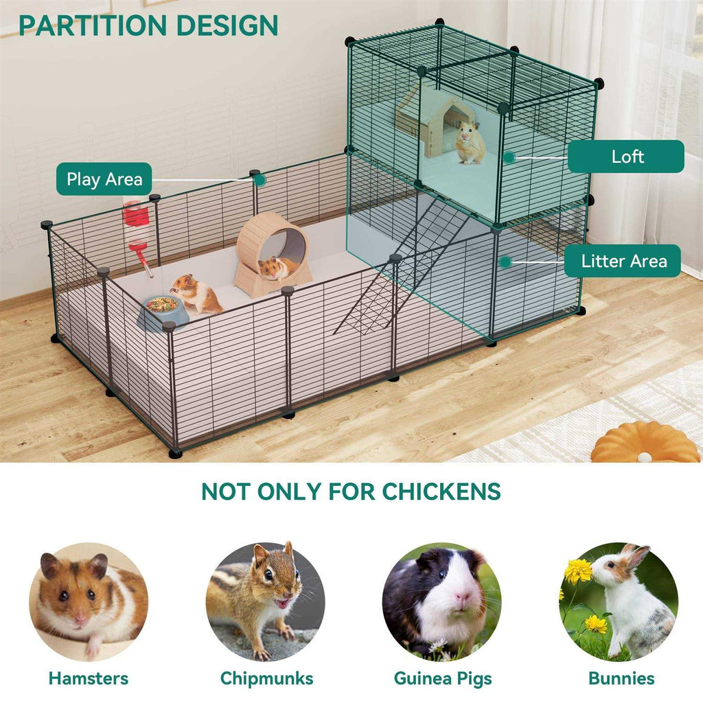 Guinea Pig Cage with Waterproof Plastic Liner G1260