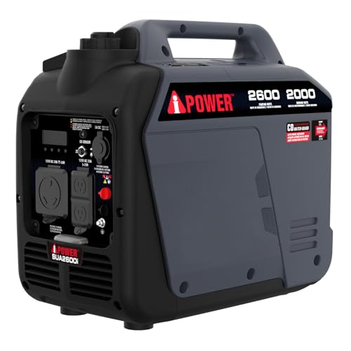 7600W Dual Fuel Portable Inverter Generator with Electric Start F881