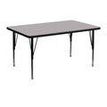 Grey Thermal Laminate Activity Table H384