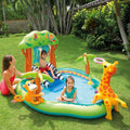 Inflatable Play Center with Water Slide and Sprayer B39229