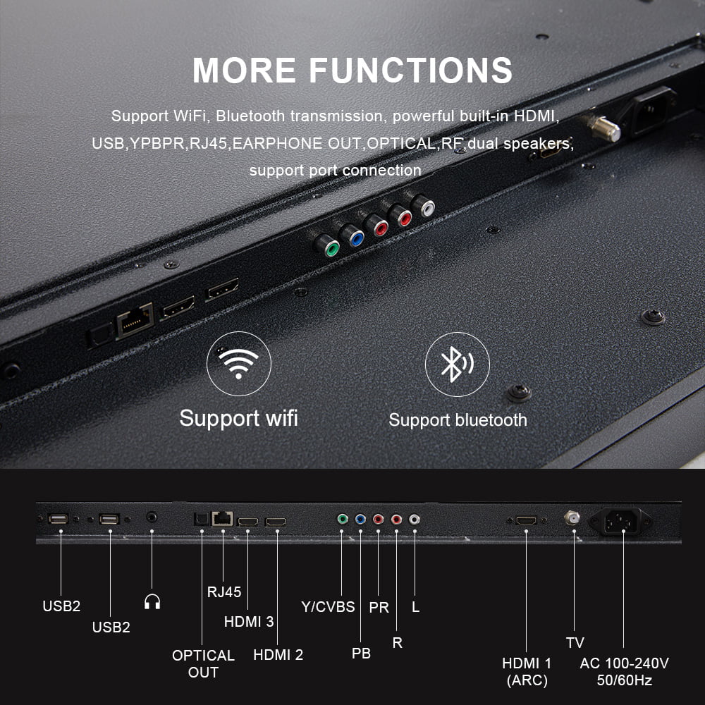 43inch IP55 Waterproof Smart 4K HDR TV P537312