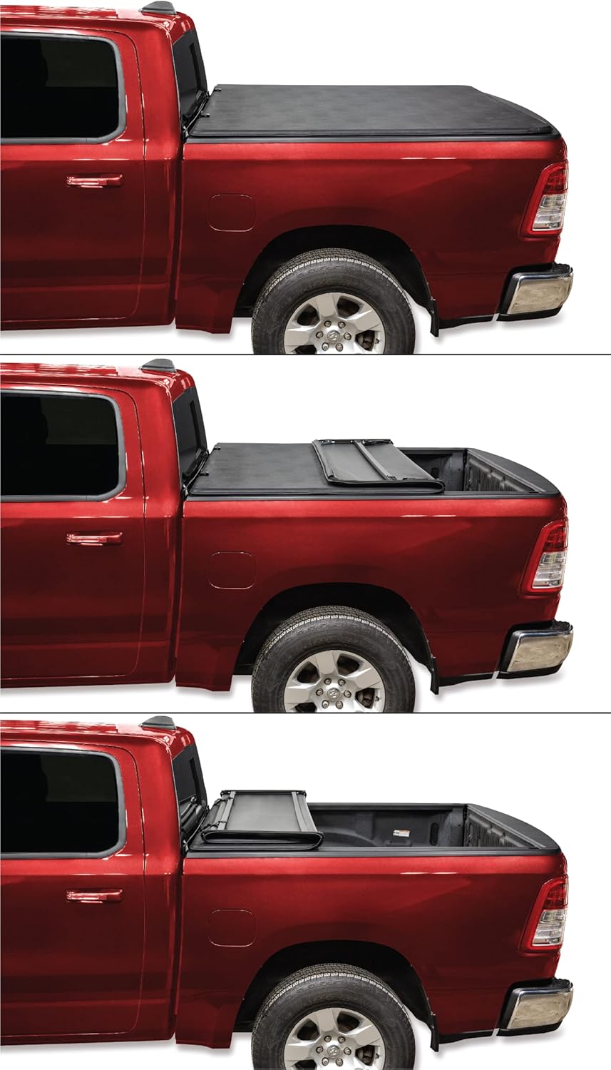 Soft Tri-Fold Truck Bed Tonneau Cover H193253