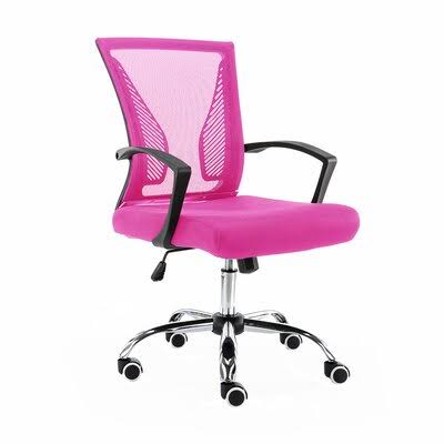 Black/Pink Mesh Task Chair G991538
