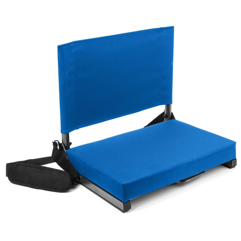 Black Ultra Padded Stadium Seat S7069