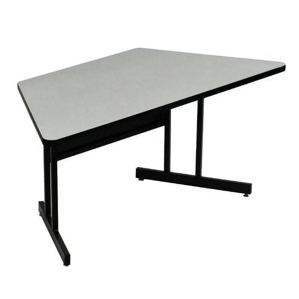 60'' W Computer Table with Leg Glides A890