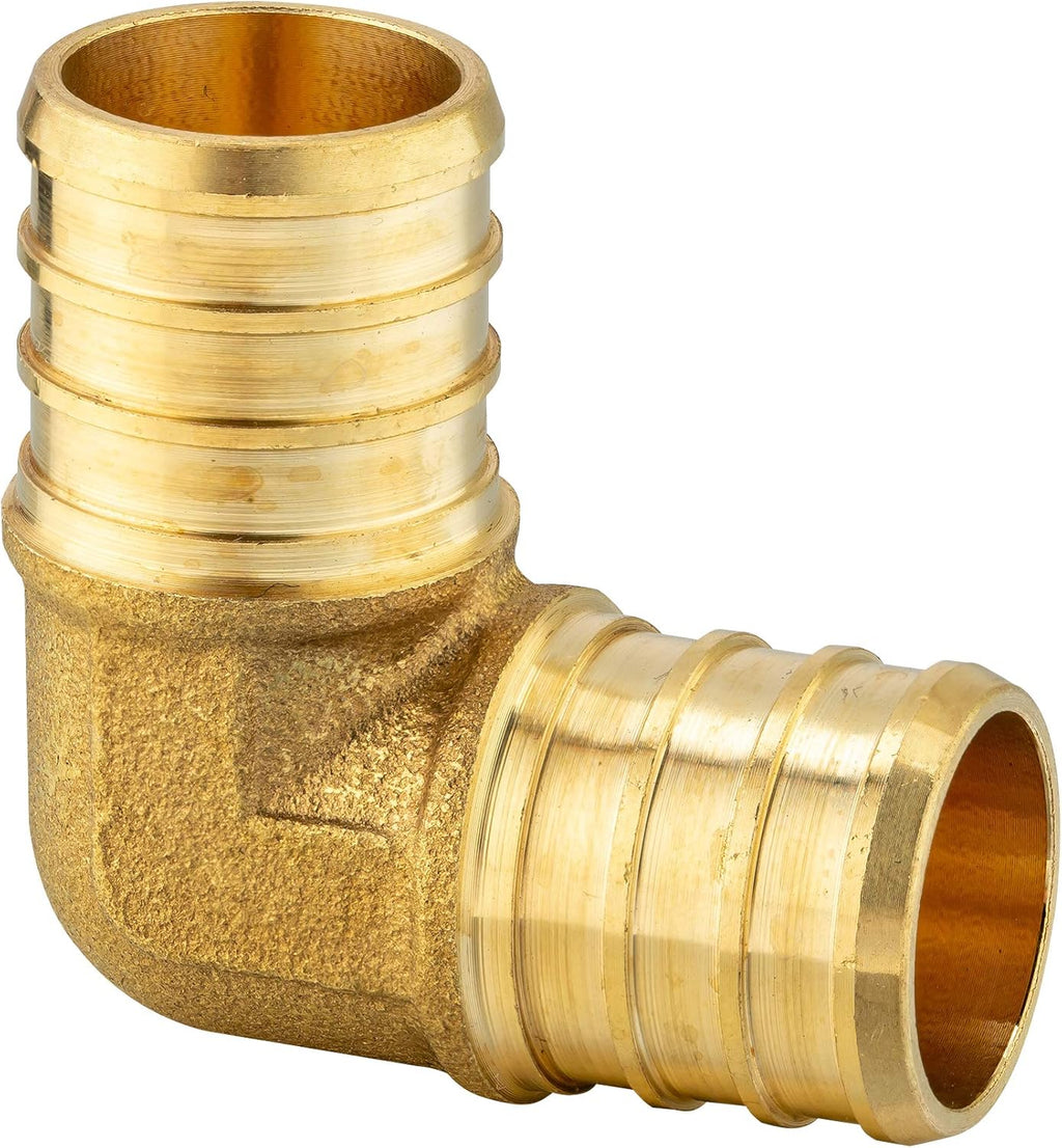 3/4" Pex Fittings Tee Elbow and Coupling, 8 Pieces Each, Lead Free Q6017