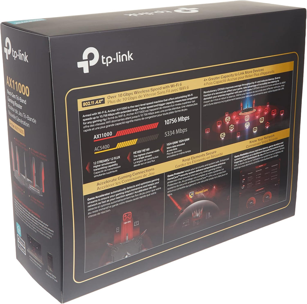 Tri-Band Wi-Fi 6 Router B42078