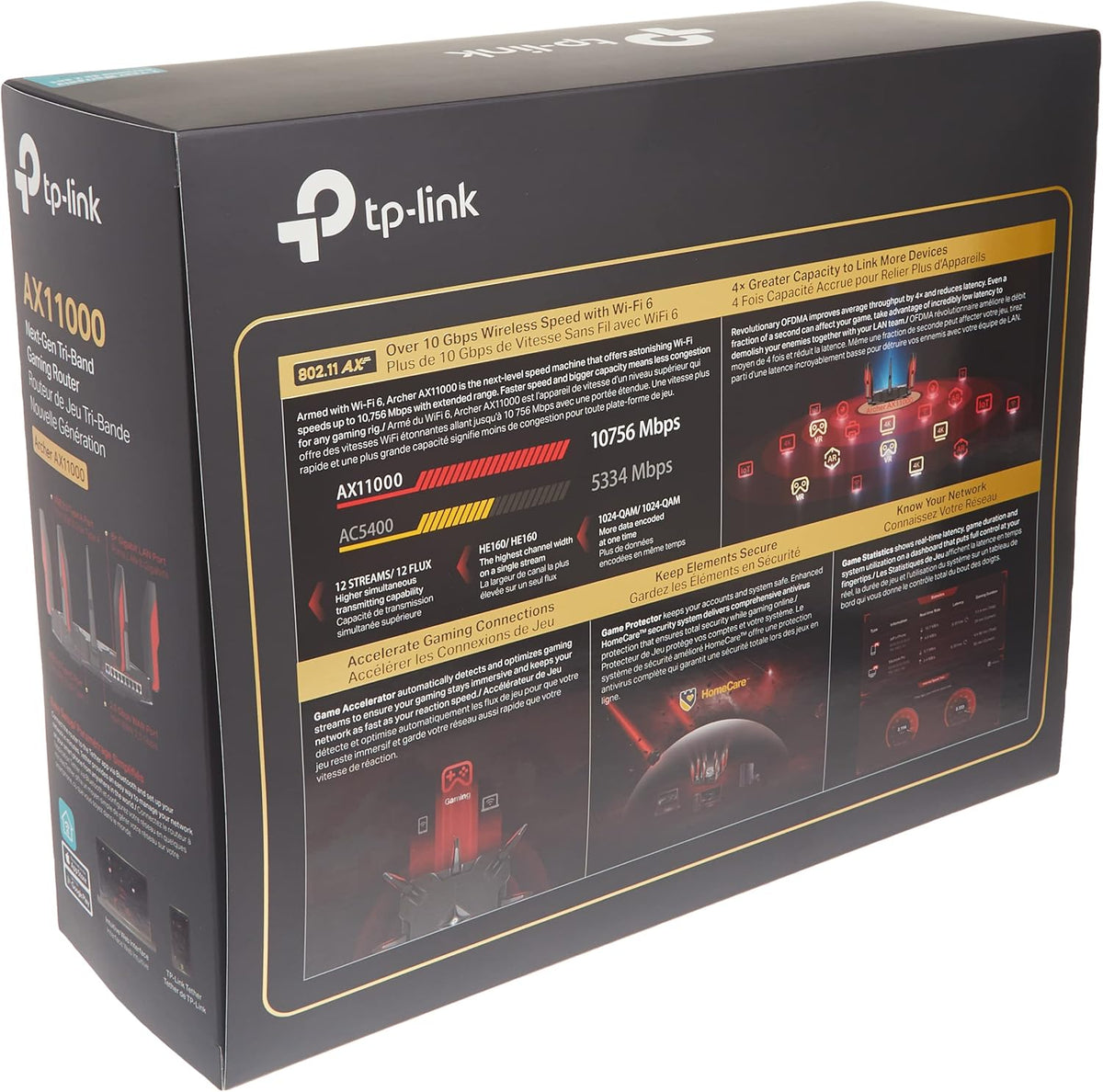 Tri-Band Wi-Fi 6 Router B42078