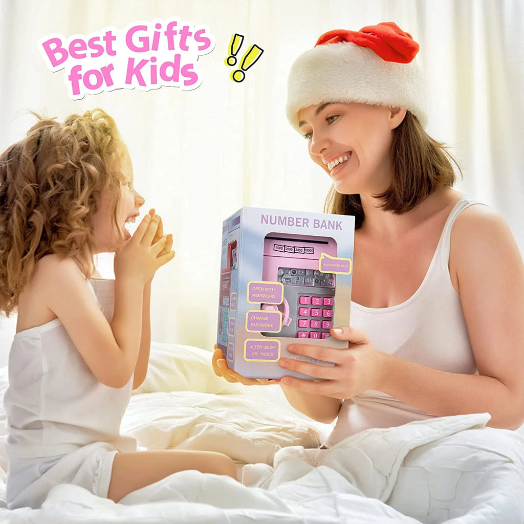 Piggy Money Bank for Kids, Pink I246