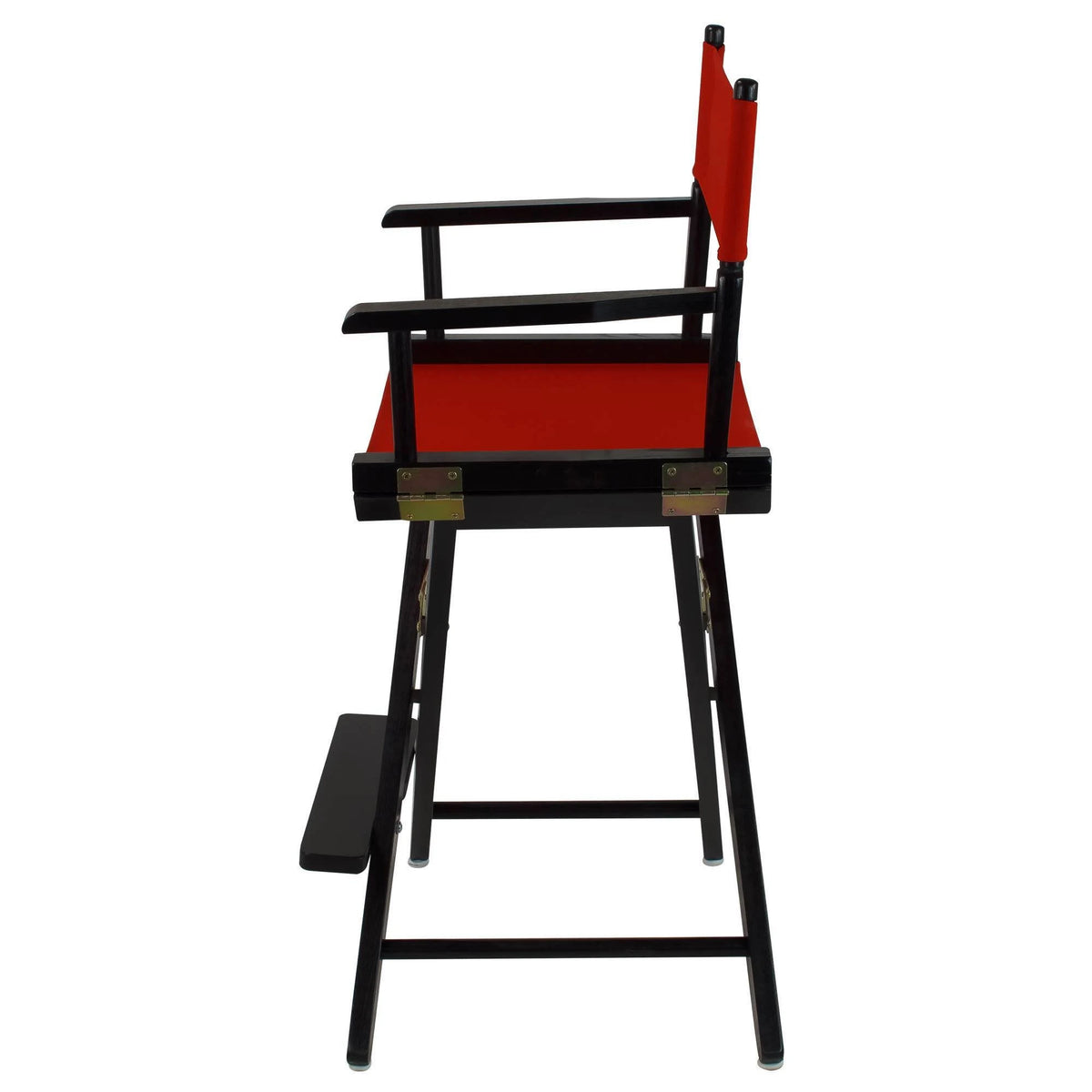 Black Frame Directors Chair with Red Cover R5363