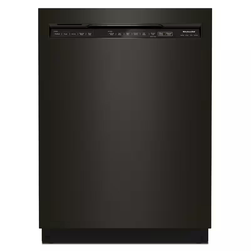 Black Stainless Built-in Dishwasher with Stainless Steel Tub Y9182