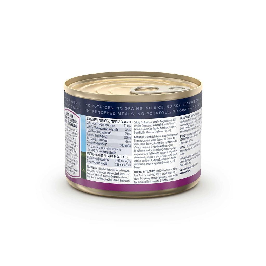 Rabbit & Lamb Recipe Canned Cat Food W5488