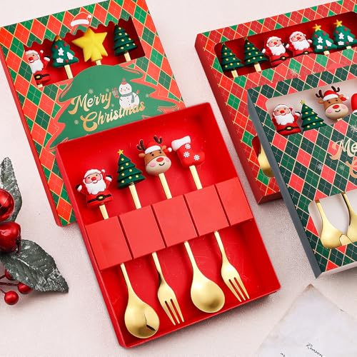 4 Pack Stainless Steel Forks and Spoons Set T551802