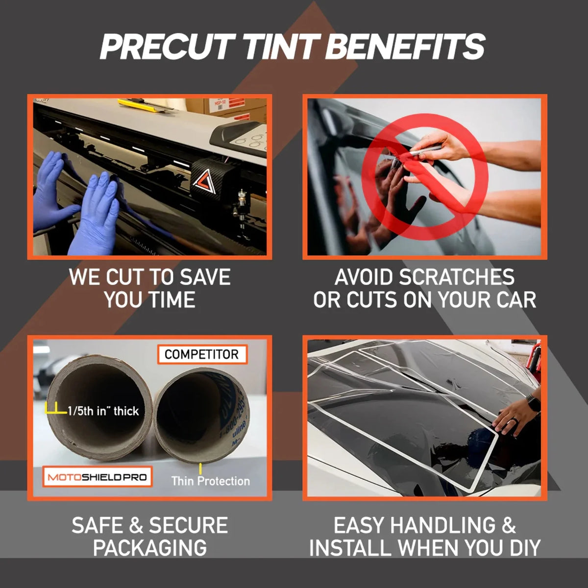 Precut Ceramic Window Tint Film 15% H1694
