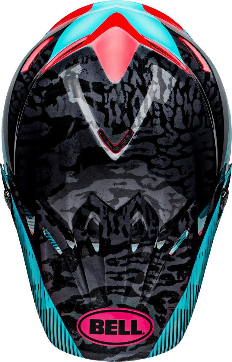 Moto 9 MIPS Helmet Black/Pink/Blue 2XL V379