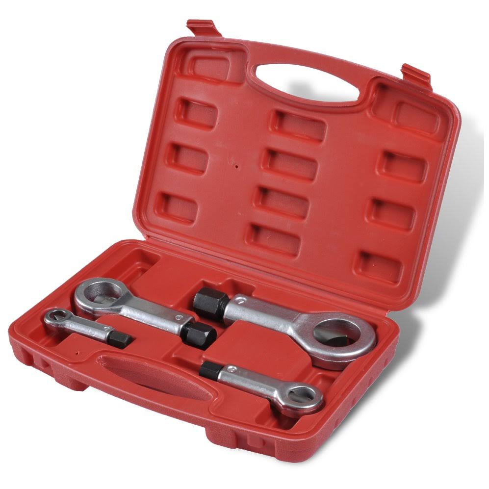 4 PC Nut Splitter Cracker Remover Extractor Tool Set J5208