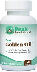 Cold Pressed Organic Black Seed Oil 60 Capsules Y31701