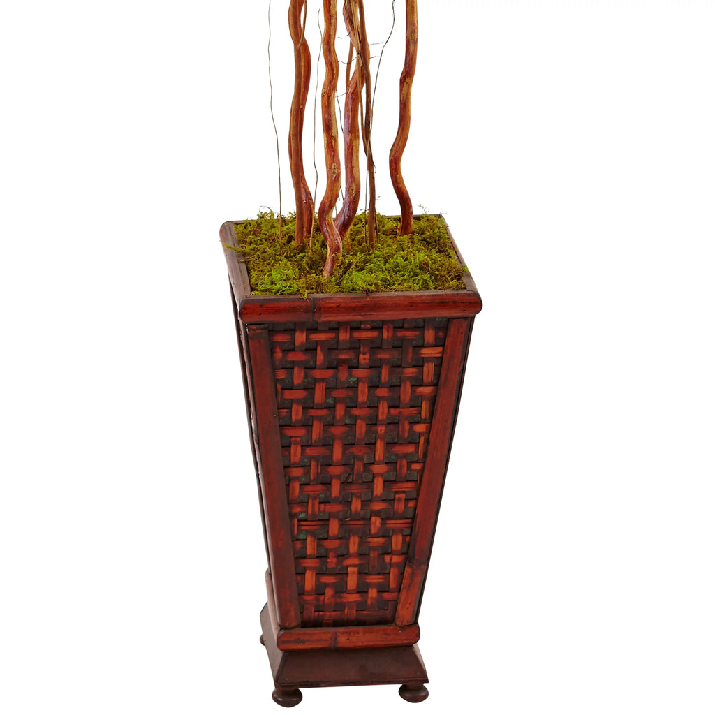 5' Hibiscus Artificial Tree with Planter G515798