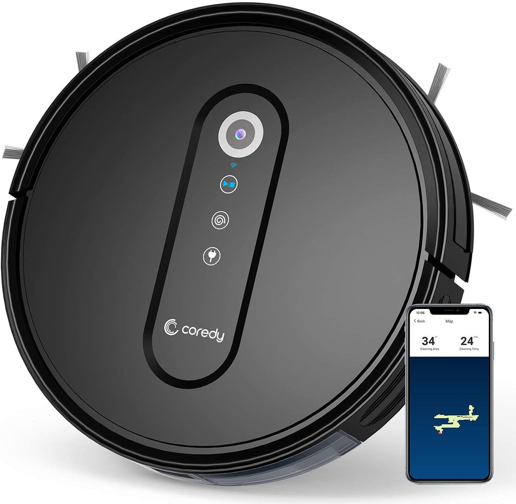 Smart Navigating Robotic Vacuum with 2000Pa Suction U894510