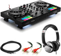 DJ Controller with DJ Headphones and Audio Cable O920338