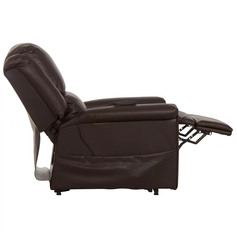 Brown PU Power Lift Recliner S8338