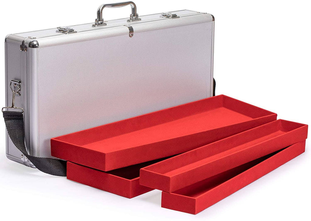 Aluminum Case with Shoulder Strap for Mahjong Set J363