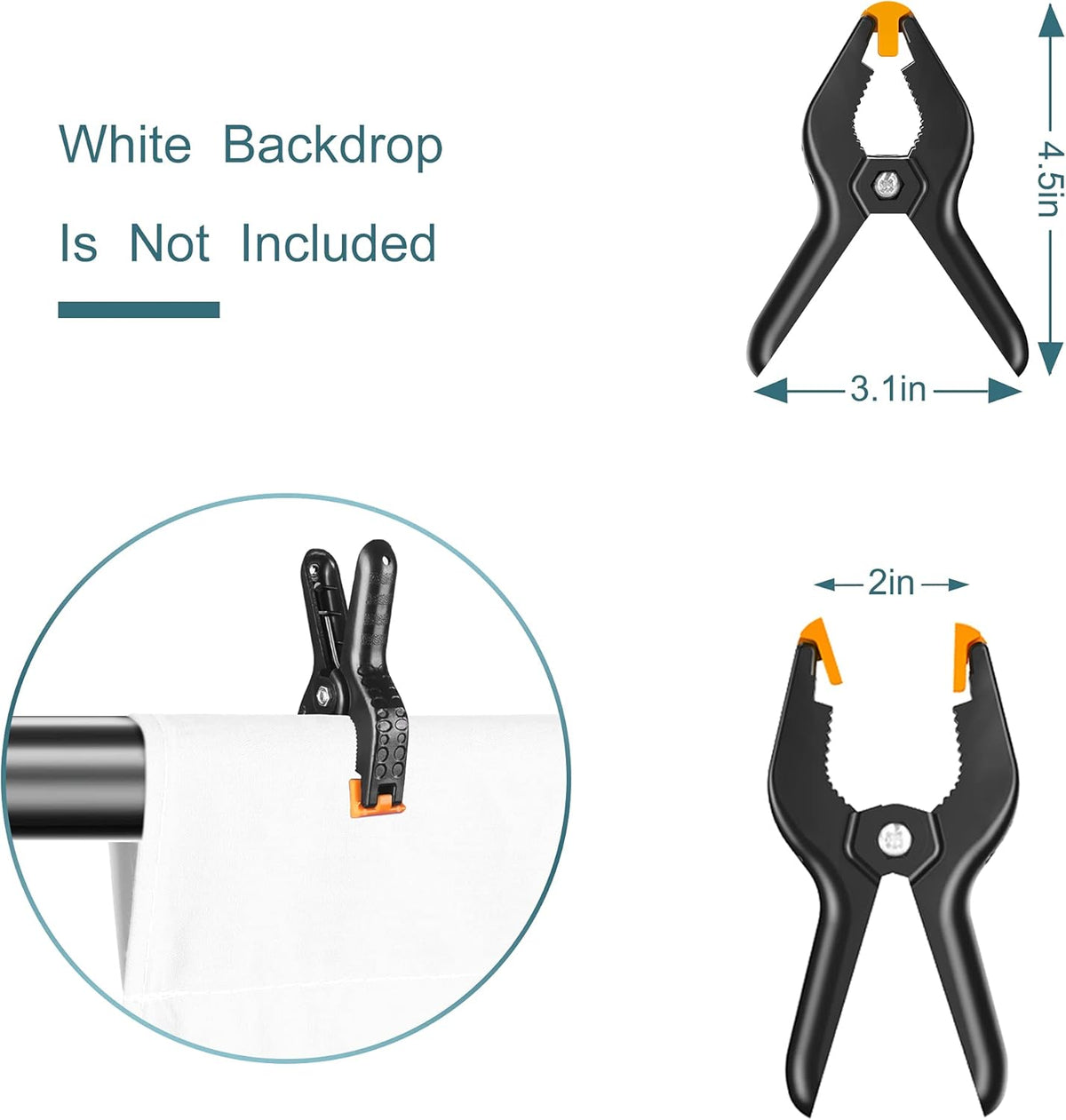 10 x 10Ft Adjustable Backdrop Stand with Carry Bag X287245