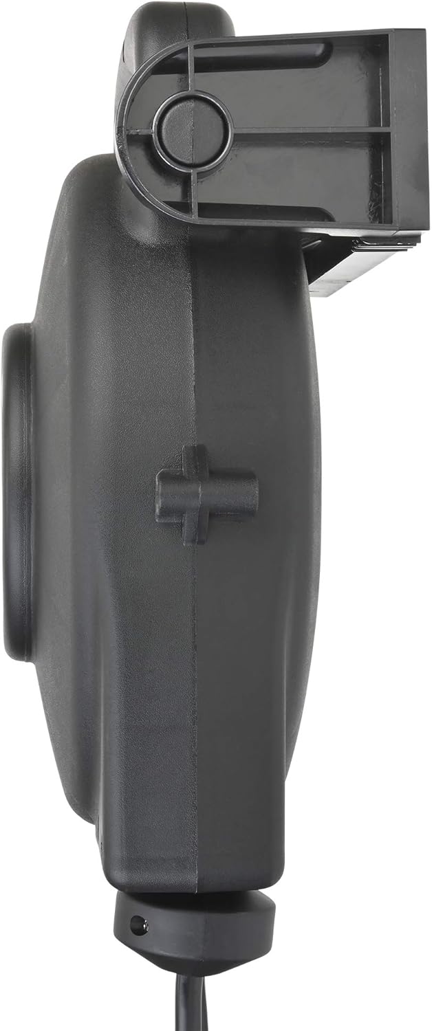 40 Ft 12/3 Retractable Extension Cord Reel with 3 Outlets E137619