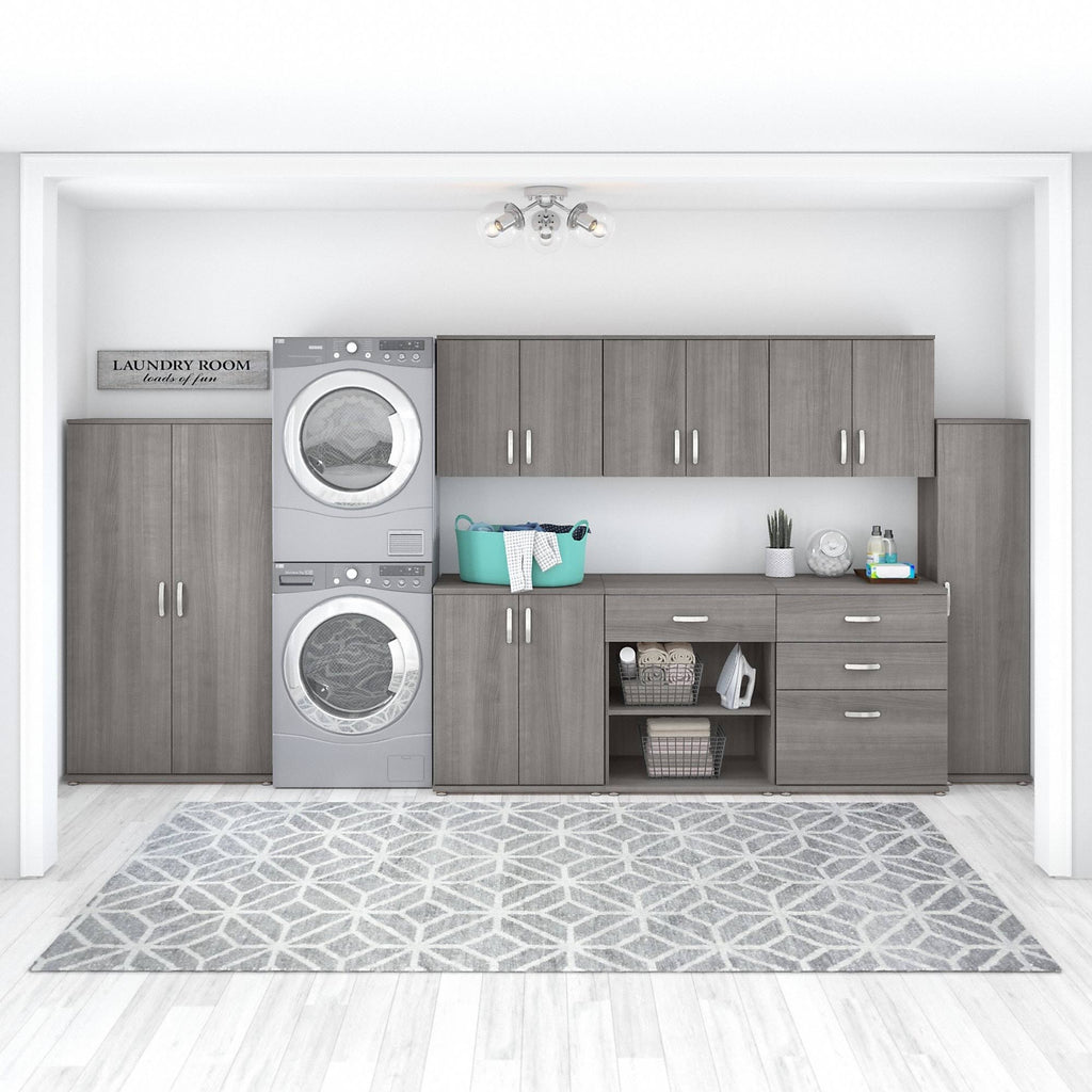 Tall Storage Cabinet in Storm Gray N59854