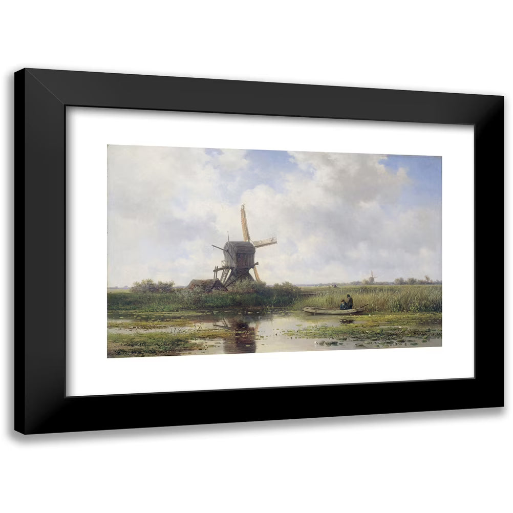 Black Modern Framed Museum Art Print W76860