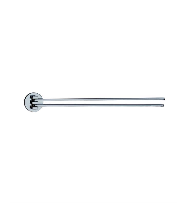 Brushed Nickel Swing-Arm Towel Rail A3303