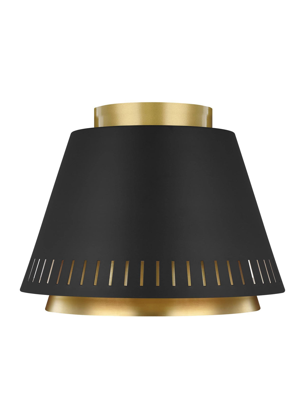 Midnight Black One Light Flush Mount H9494
