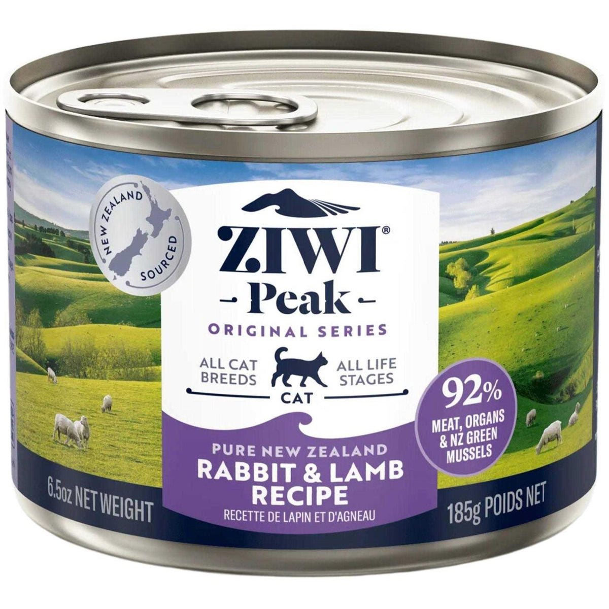 Rabbit & Lamb Recipe Canned Cat Food W5488