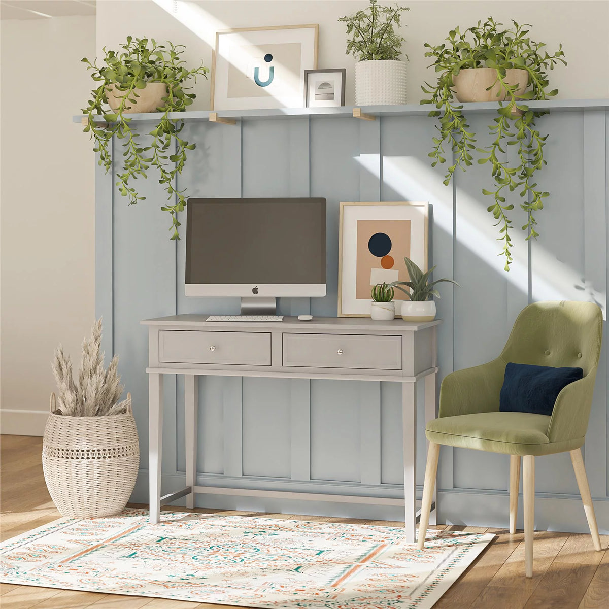 Gray Writing Desk G156