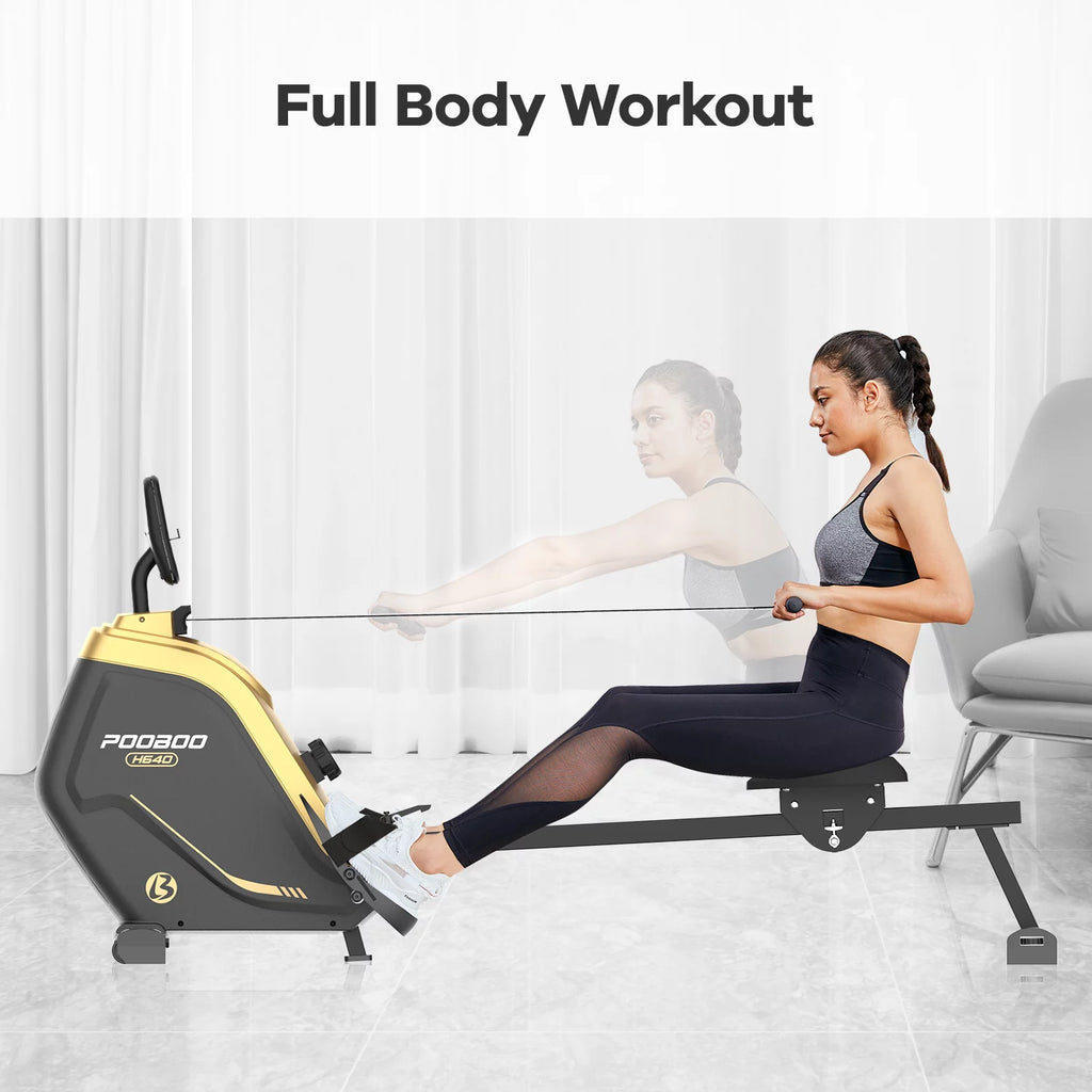 Folding Magnetic Rowing Machine D4235