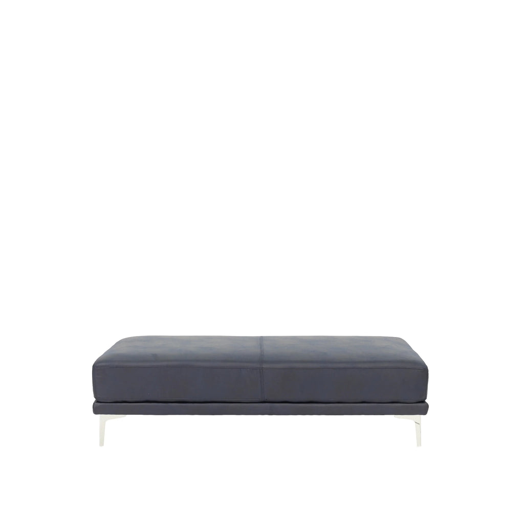 Faux Leather Ottoman U4870